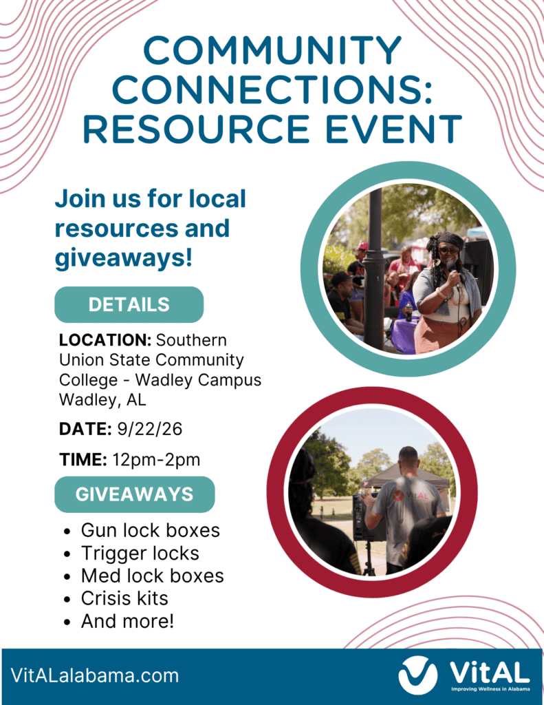 Southern Union Community College - Wadley, AL. Join us September 22, 2026 for community connections, resources and giveaways!